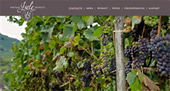 Desktop Screenshot of bioweingut-isele.de